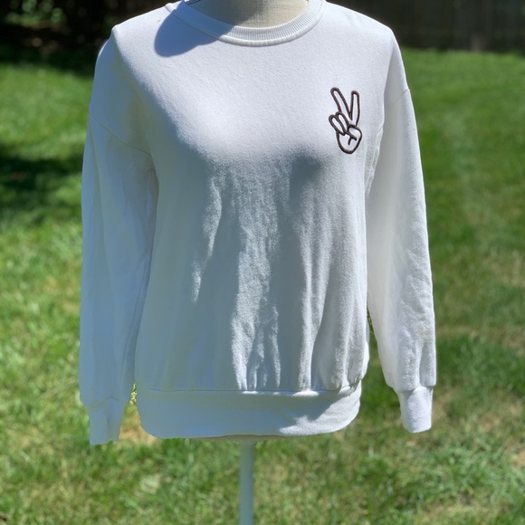Forever 21 Tops - PEACE Sweat Shirt